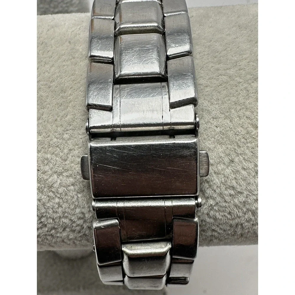 Armitron Diamond 20/1549-51 Mens Tank Watch New Battery 29MM 7.5